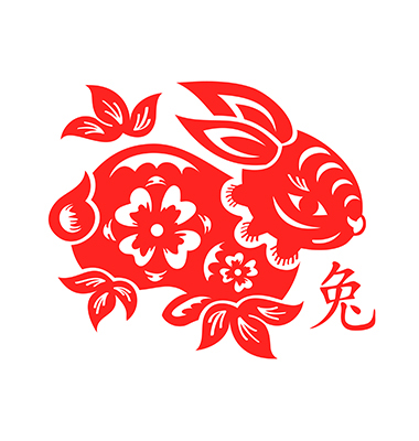 Jianzhi  zodiac chinese new year papercutting symbol lunar calendar