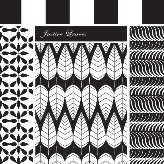 Desk Accessories pattern print graphic journal Stylesight black and white