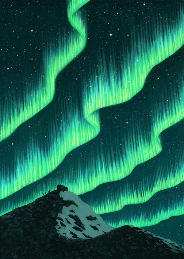 Dazzling Aurora Borealis Elegance: Captivating Night Skies Illuminate with Northern  Lights Spectacl. Stock Illustration - Illustration of dance, atmospheric:  301134419