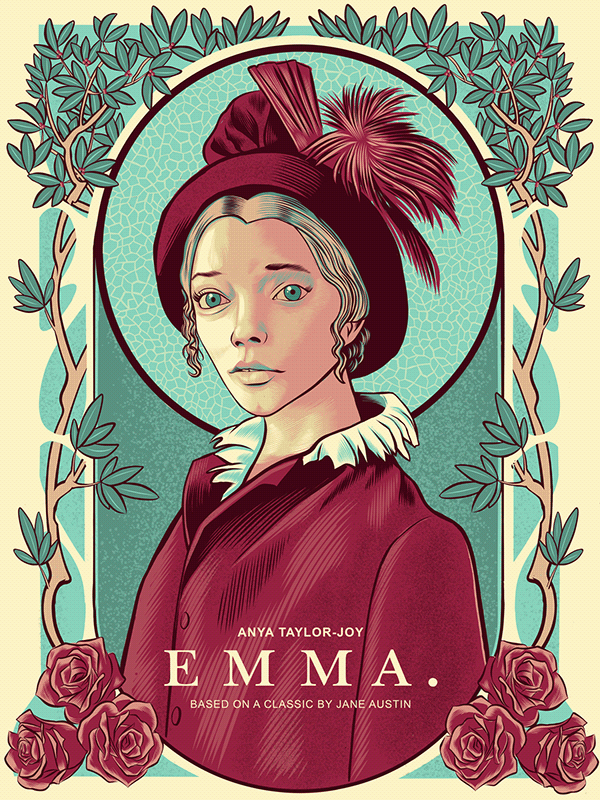 Jane Austin's EMMA. Alt Movie Poster