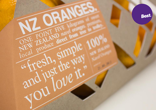 New Zealand Sustainable package Best Award finalist FMCG fruit packaging second life