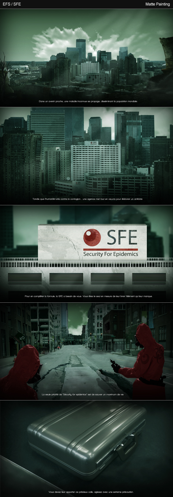 Matte Painting viewon efs sfe Webdesign advergame Flash game motion design motion yanaki unautre