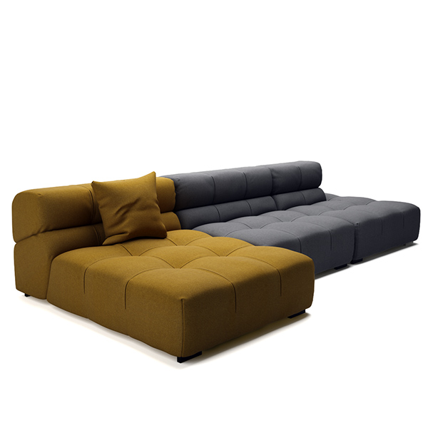 3d model: Tufty Time 15 Sofa by B&B Italia