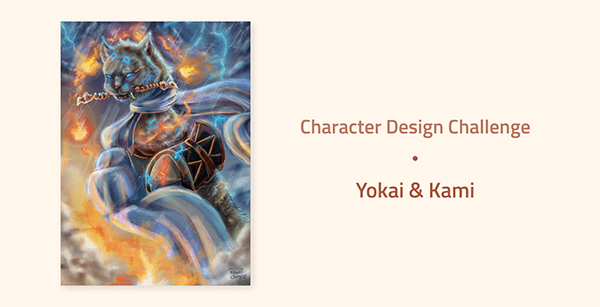 CDC // Character design challenge: yokai & kami