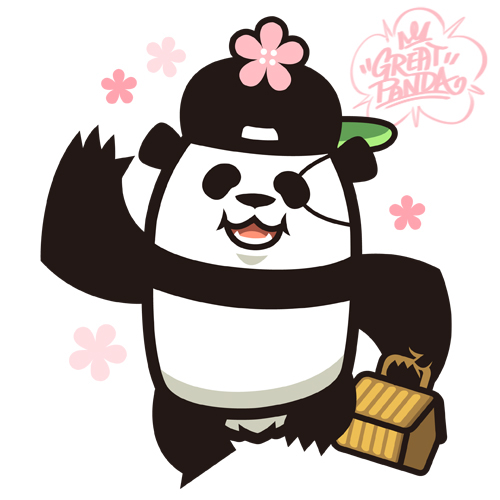 Character Panda  Great-Panda animal