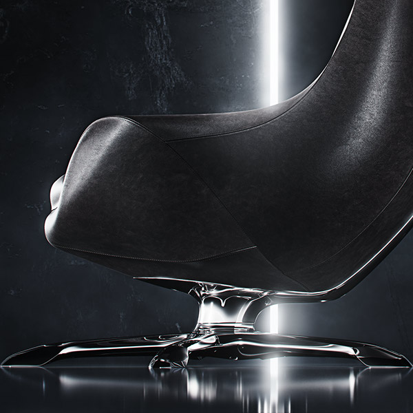 Chair V., luxury furniture concept
