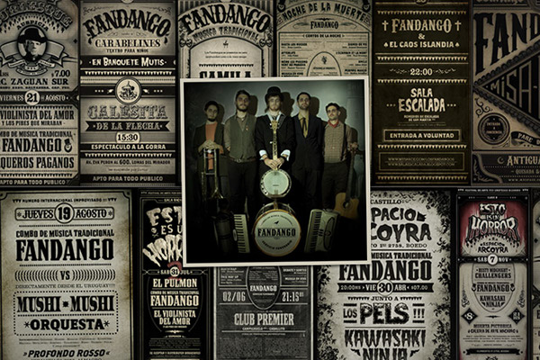 fandango Los fandangos ahijuna estudio diseño musica combo Tradicional