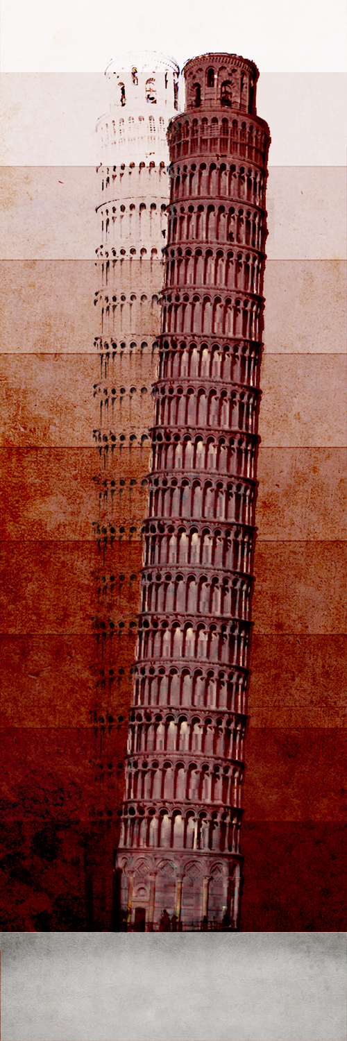 tower of pisa architecture graphic art textures