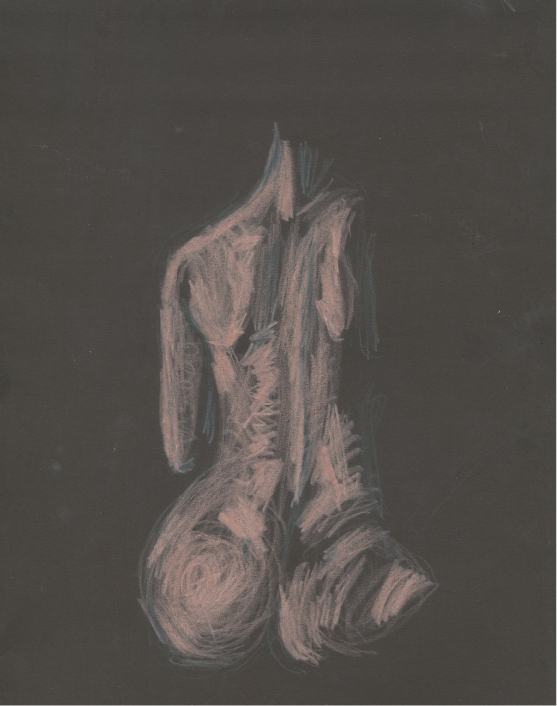 sketches charcoal pencil figurative nudes