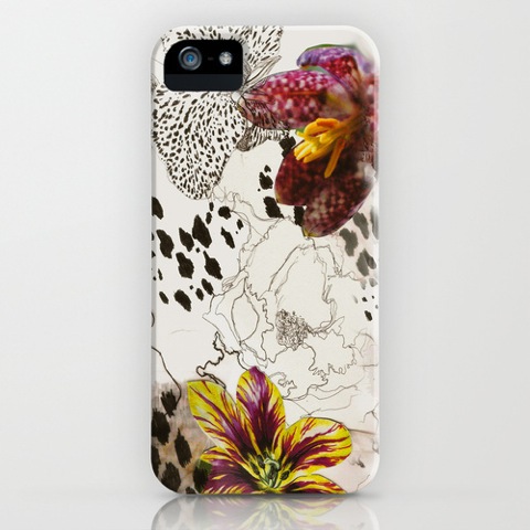 iphone case digitally printed pattern floral fashion accessory woman