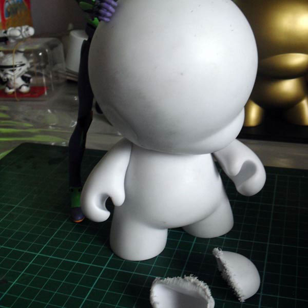 evangelion  eva Unit-01 Bulletpunk quiccs red mutuca toy designer toy art toy vinyl toy Kidrobot Munny munny munth anime