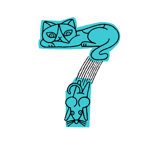 Studio-Takeuma animal move font logo