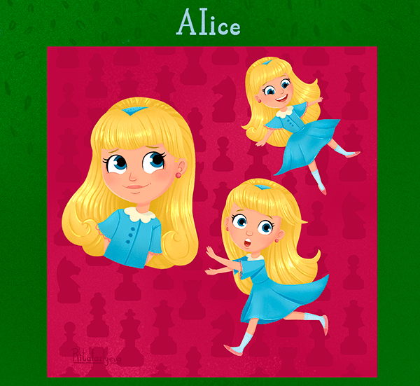 "Alice's Adventures in Wonderland" Characters