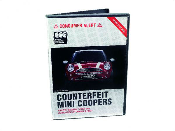MINI counterfeit site DVD graphics