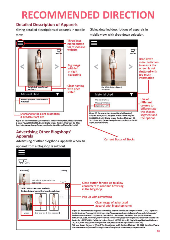 whitepaper female fashion blogshop blogshop Consumers typical e-commerce Fashion  online shopping online store