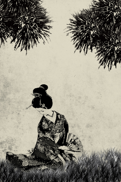 digital illustration traditional japanese japan geisha samurai Memoirs memories festival Entertainment