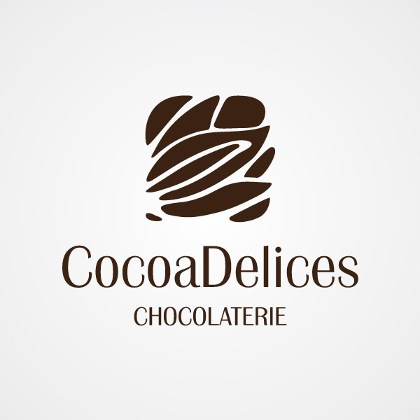 chocolate logo identity