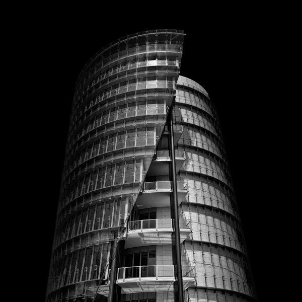 black milano galleria lights buildings black and white lithography contrast darkness time Eternity perennial life