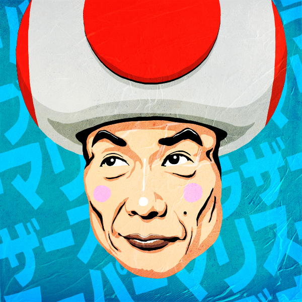 Shigeru Miyamoto Super Star Tribute by Butcher Billy on Behance