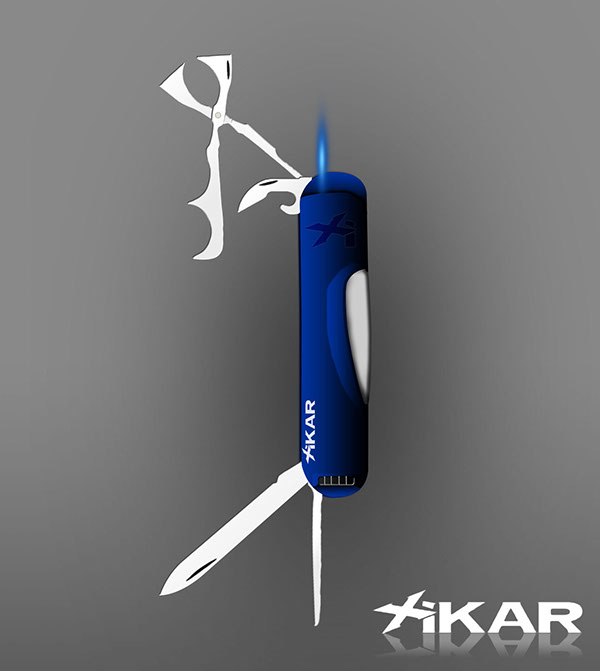 cigar cigars concept knife lighter scissors Xikar