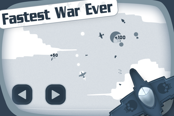i Phone ios game sky far design flight plane Jet video digital UI iPhone Game SKY far War