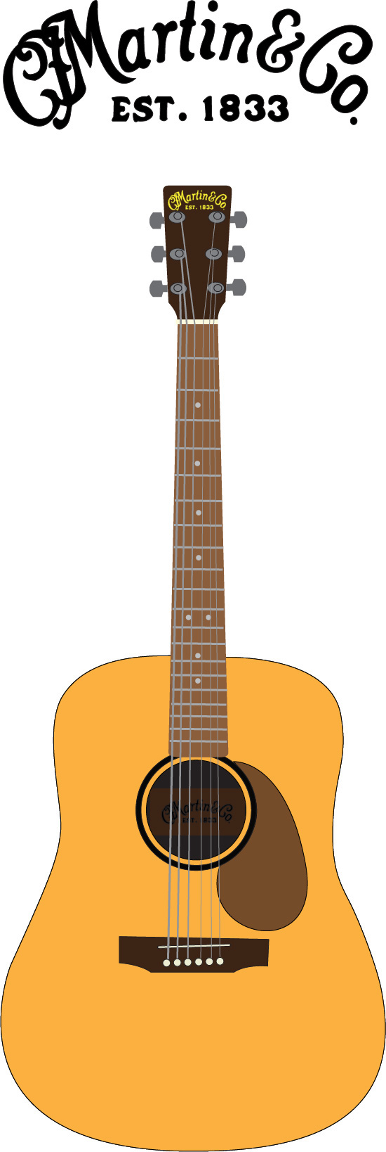 guitar vector