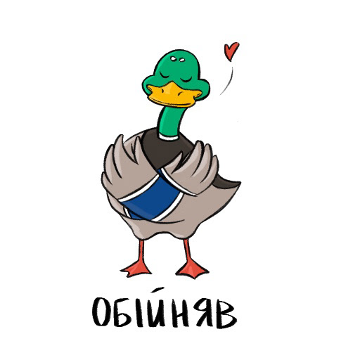 Character Character design  commercial illustration duck media telegram stickers
