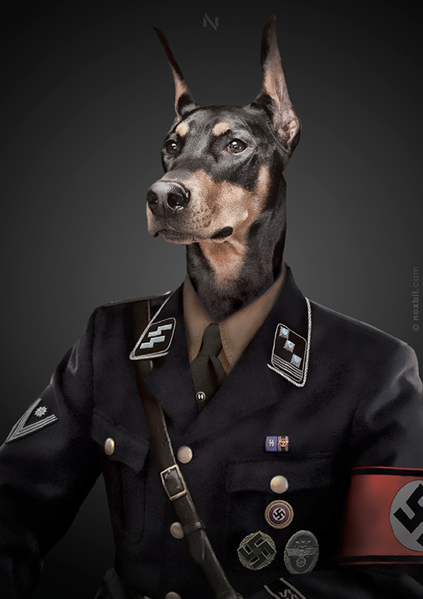 WWII dogs dog design noxbil world war