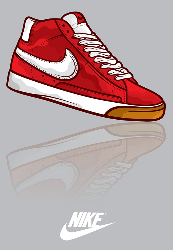 NIKE Blazer Edit on Behance