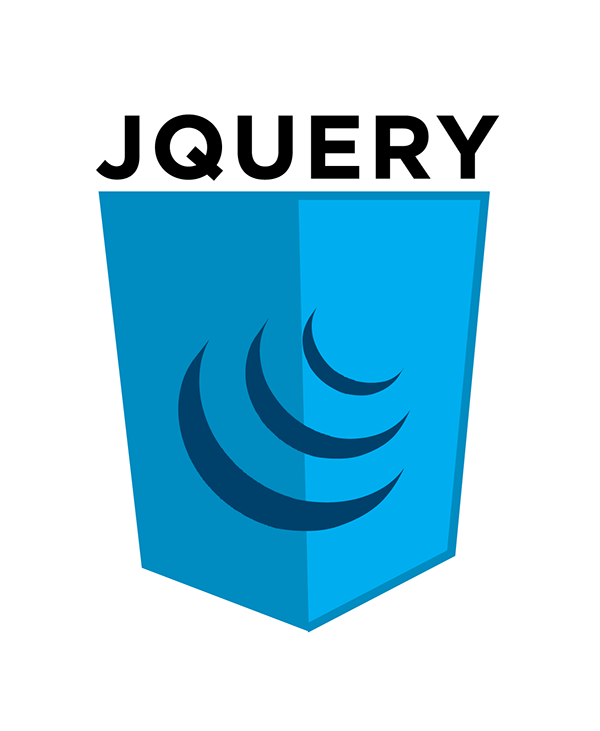 w3c jquery badge logo.