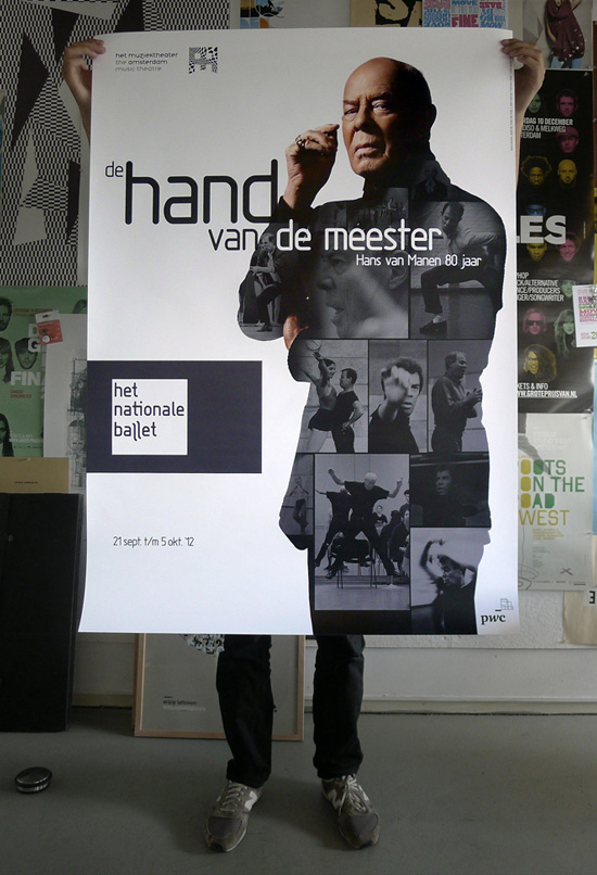 posters  ballet  typography  Photography  identity  me studio  amsterdam