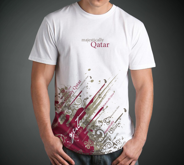 Qatar Souvenirs T-shirt Designs on Behance