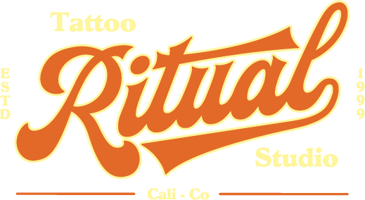 brand logo lettering Icon tattoo studio T Shirt store
