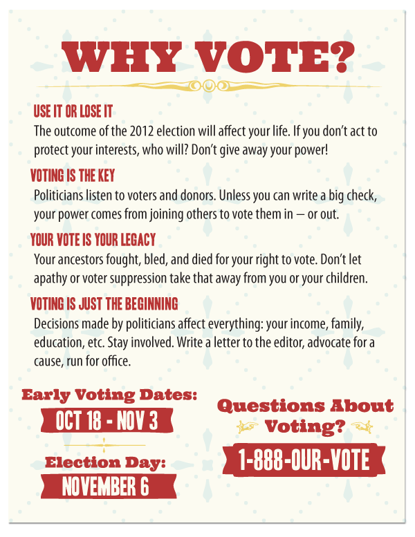 voting  postcard