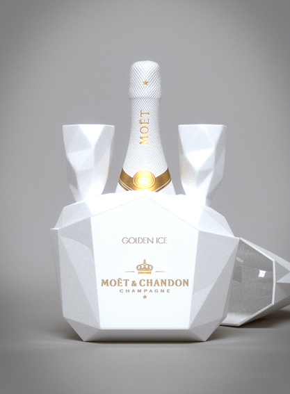 moet et chandon Champagne luxury bottle