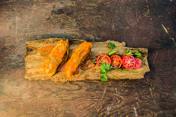 Food  wood Garnish rustic natural light ribs Pasta tomatoes restaurant brand food style series photo graphic