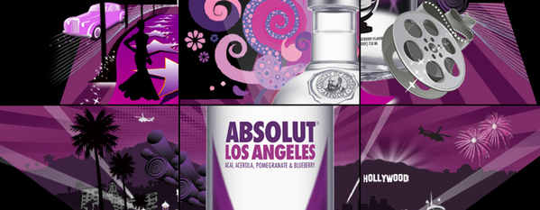 absolut stars flavors colors Los Angeles bottle release campaign Event