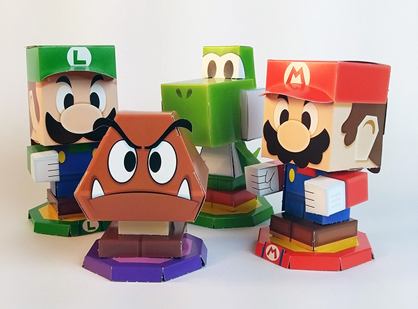 Mario & Luigi Paper Jam Papercraft Premium