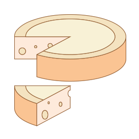 cutting board laser cut product hand made tableware oak wood pattern icons cut Formaggi Cheese Food  salami ham