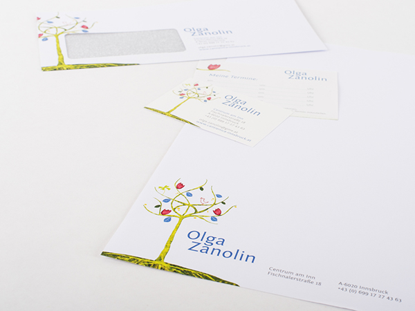 business card Corporate Design logo