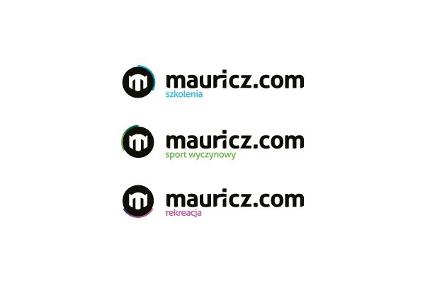 logo mauricz.com Web www fitness sport