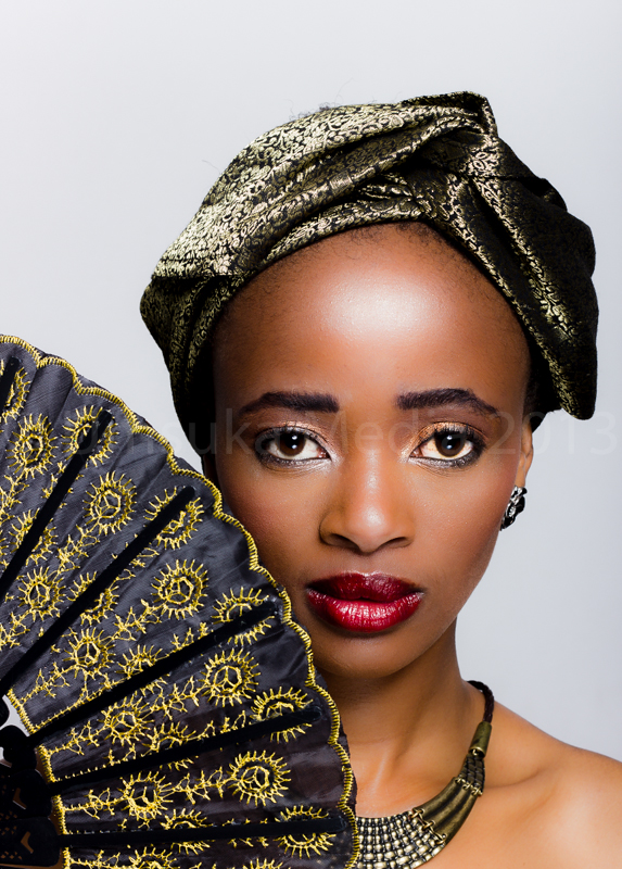 beauty shoot African beauty portrait