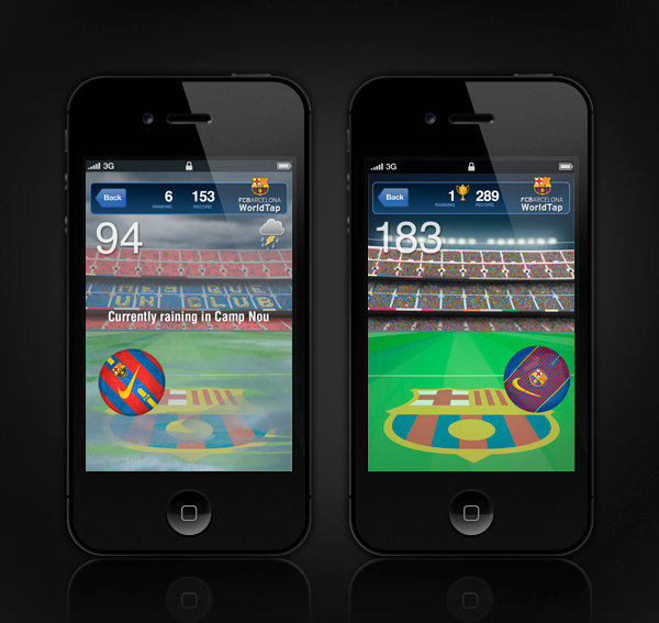 FCB WorldTap FC Barcelona WorldTap iphone Barca barcelona iPhone Game