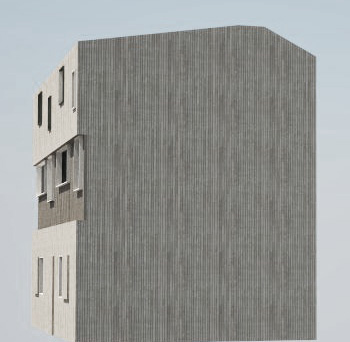 Wood façade vernacular smale scale