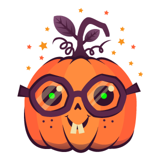 ILLUSTRATION  pumpkins funny vector Emoji