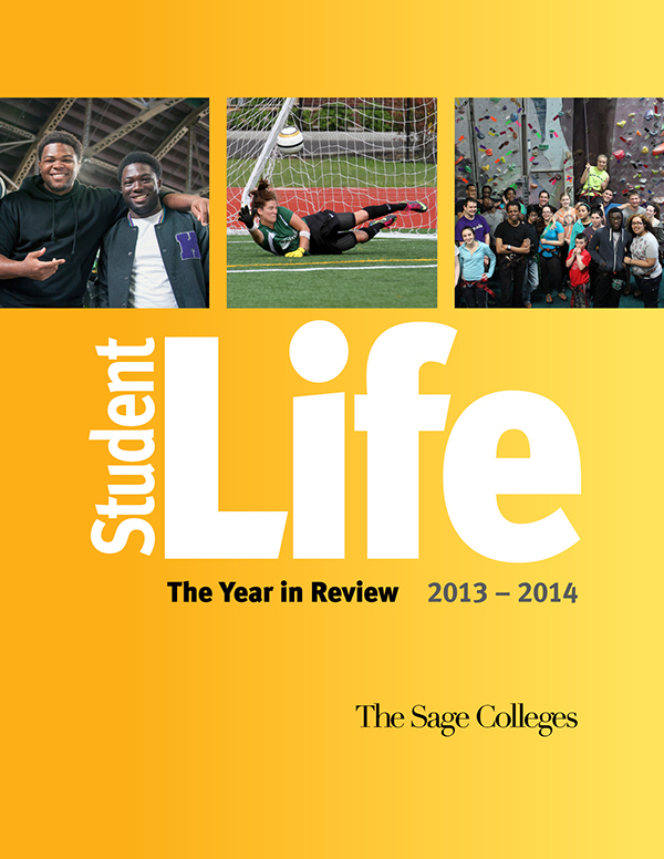 Education annual report student life The Sage Colleges