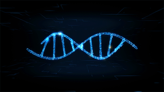 biotech MoGraph motion graphics  animation  cinema 4d xparticles DNA helix medicine Double helix