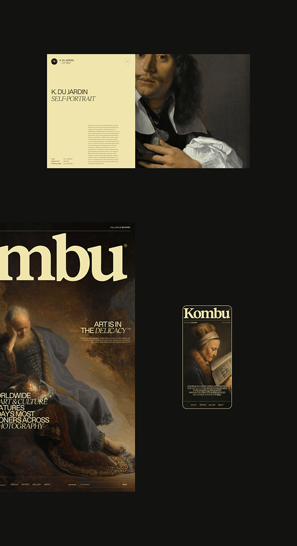 Kombu® — Art, Design & Culture Magazine