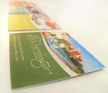 flyer brochure hotel Travel Crete Villa suite Nature alternative turism