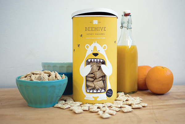 Cereal beehive honey bear student project Food 